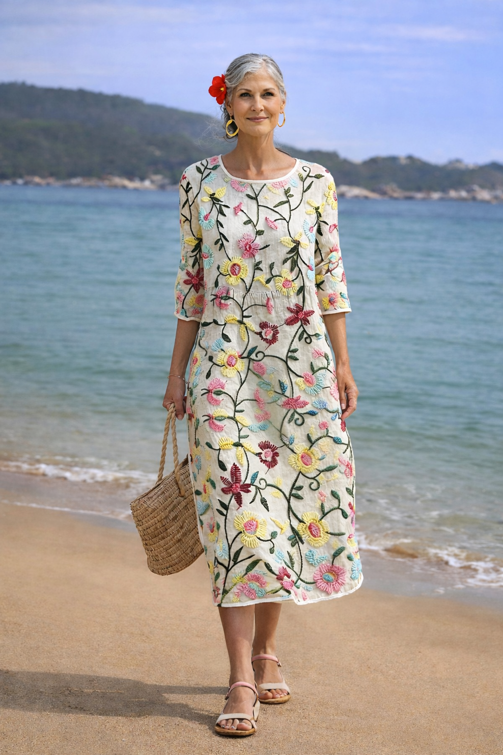 Erica | Abito floreale elegante