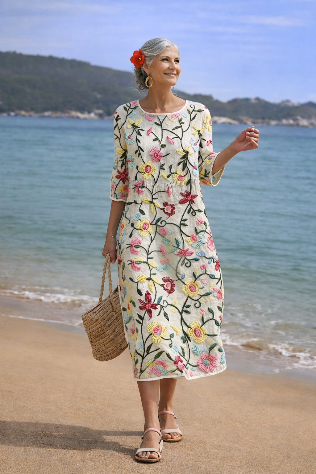 Erica | Abito floreale elegante