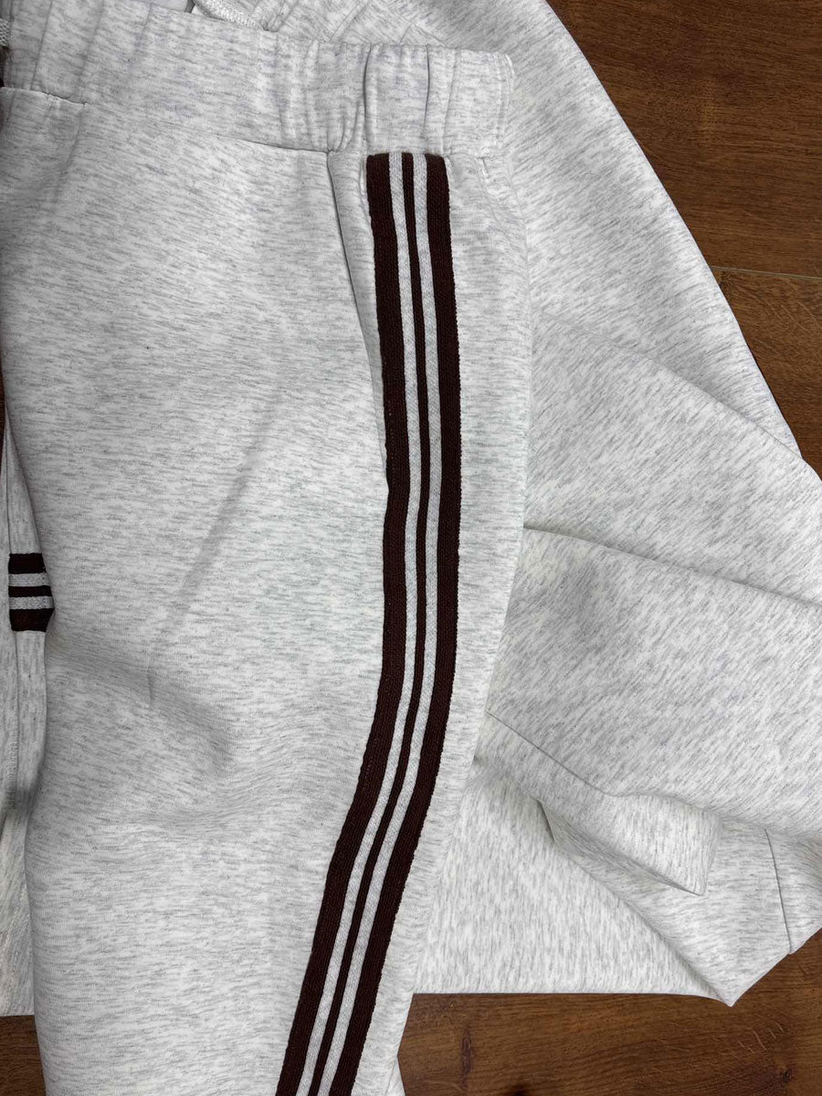 Teresa: Completo due pezzi da donna con felpa mezza zip