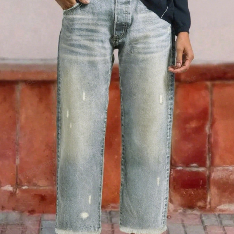 Lola · Jeans dritti corti retrò da donna